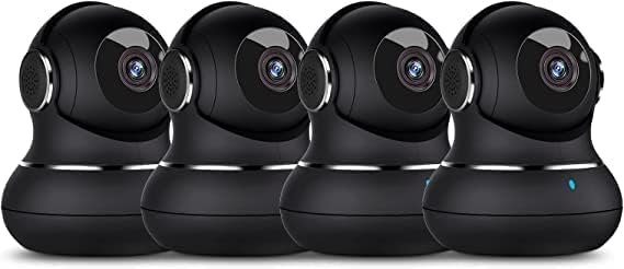 litokam Indoor Security Camera 360° Motion Tracking, Pet Camera