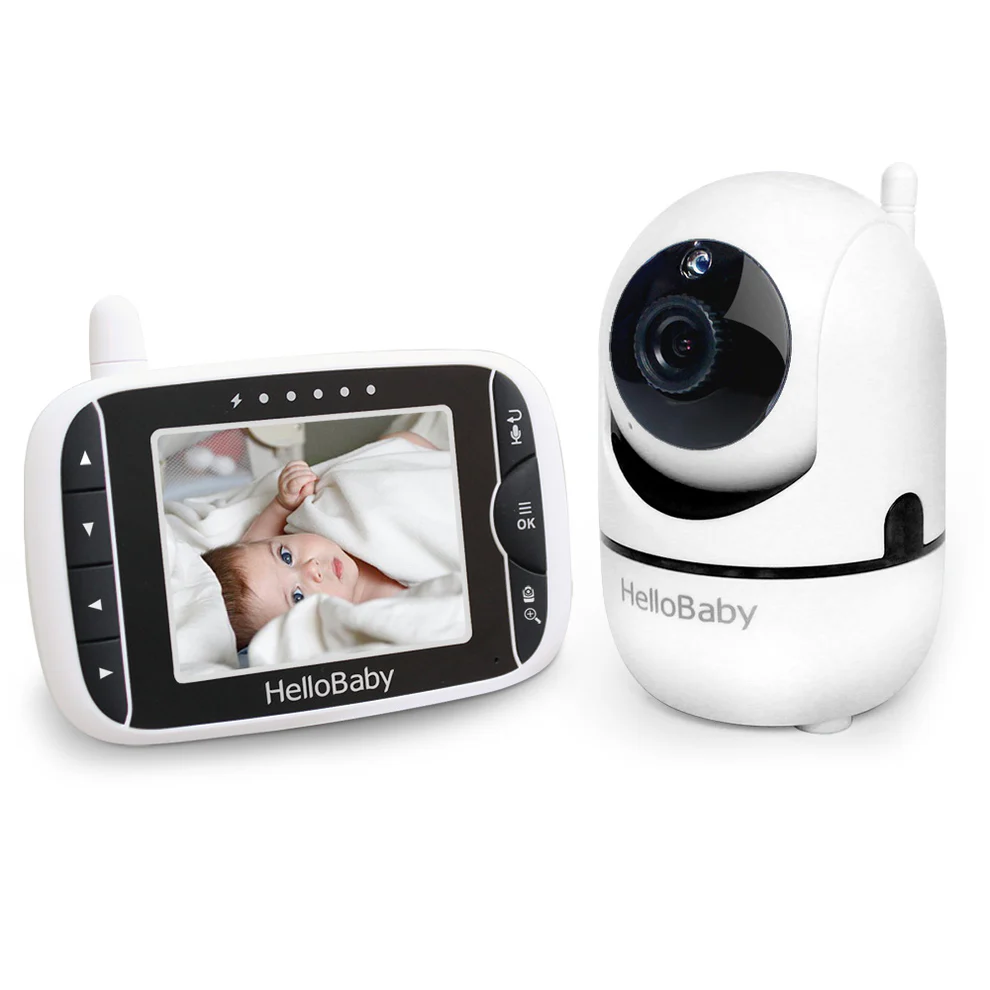 HelloBaby HB65 3.2 Inch Video Baby Monitor with Camera