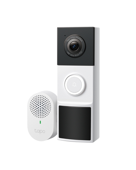 Tapo D210 2K Battery Powered Video Doorbell with Chime